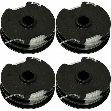Lot de 4 bobines de Rechange pour dbroussailleuse sans Fil Parkside PRTA 20-Li C3 IAN351753 couleurs multiples Largeight (1/4)