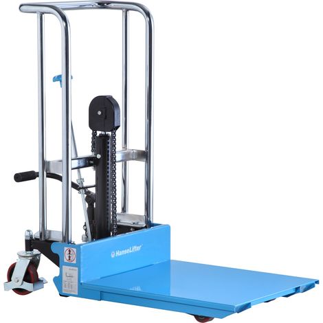 Hanselifter manueller Plattformhochhubwagen PS0485 Tragkraft 400kg Hubhöhe 850mm (1/5)