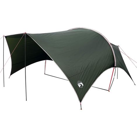 vidaXL Toldo de Camping Resistente al Agua Verde militar (1/2)
