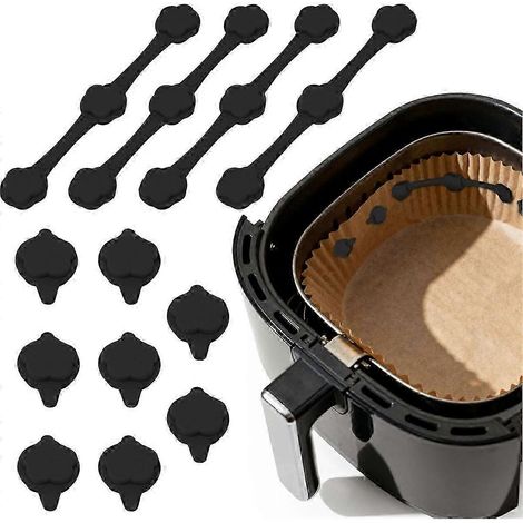 papier de cuisson magnétique pour friteuse à air chaud, fermeture magnétique, boucle magnétique en silicone pour friteuse à air chaud (1/5)