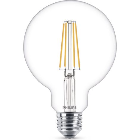 Ampoule LED Globe E27 Filament 7W Equivalent 60W Claire Blanc chaud (1/5)
