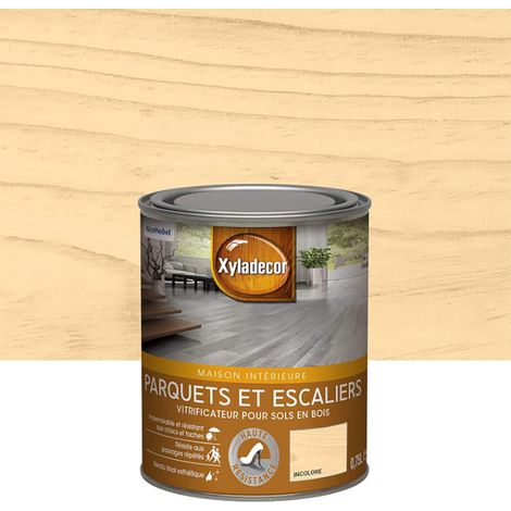 Vitrificateur Xyladécor Parquets et escaliers Incolore Mat 0,75 L