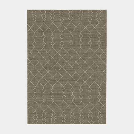 Tapis de terrasse - Scandinave - Marron foncé - 160 x 230 cm (1/5)