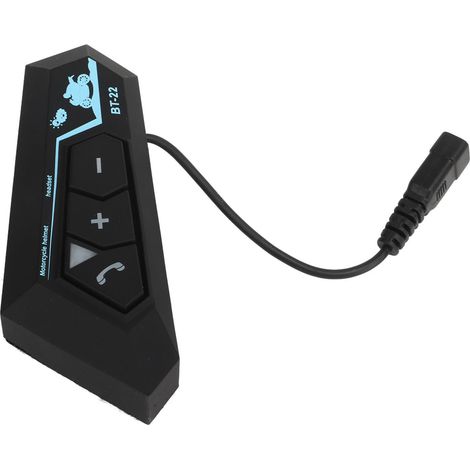 Écouteurs Bluetooth pour casque de moto avec réduction de bruit, son stéréo, communication mains libres, pour moto et activités de plein air (1/5)