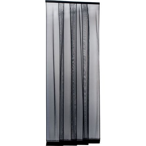 Zanzariera a Pannelli Ecco Strip Cm 140 x 240 Colore Nero