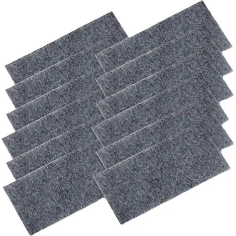 Kit de réparation de chiffons de nettoyage nano FT 12 pièces compatible avec le polissage de peinture automobile WHBYV (1/4)