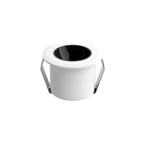 UNIVERSO TSD009-25-3C FARO FARETTO LED PUNTO LUCE SPOT LIGHT ROTONDO COLORE BIANCO DA INCASSO 3W CCT SWITCH IP20