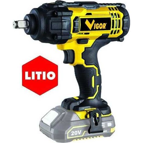 Atornillador Vigor Impulsi Vi-Ai 20/Li Sin mango 20V 3/4 Ah