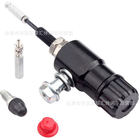 Convient aux motos tout-terrain, Honda, Yamaha et Suzuki. Pompe d'embrayage hydraulique CNC à gain de main-d'œuvre, pompe réceptrice et pompe d'embrayage. (1/4)
