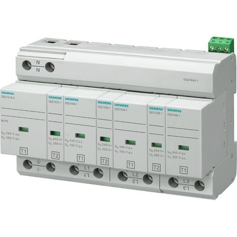 Scaricatore combinato di sovratensione tipo 1+2 100KA Siemens 5SD74441