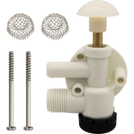 Gruppo valvola dell'acqua 385314349 Adatto per WC con scarico a pedale Dometic Sealand Vacuflush, gruppo valvola dell'acqua per camper, gruppo valvola dell'acqua per WC per camper di ricambio per Dome (1/5)