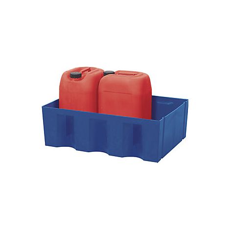 Cubeta colectora de PE para bidones de 60 litros  volumen de (1/5)