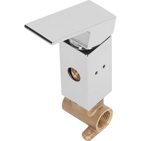 Einfache europäische Bidet-Anlage, komplett aus Kupfer, wandmontiertes Handbidet, WC-Bidet-Sprühfunktion, verzinkt (1/5)