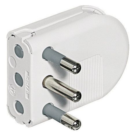 Spina Salvaspazio 2P+T 16A Avorio Kit (Bticino Cod. S2496Tae)