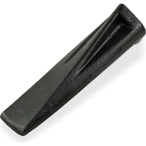 Spaltkeil Drehspaltkeil Voll-Metall 21 cm Fällkeil gedreht Holzspalter (1/3)