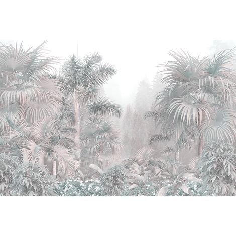 Papier peint panoramique - Forêt Tropicale - 130 cm x 87 cm (1/2)