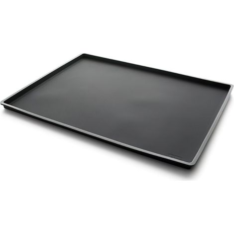 Tapis de four à rebords Silicone Noir 40x30 cm: génoises/gâteau roulé (1/5)