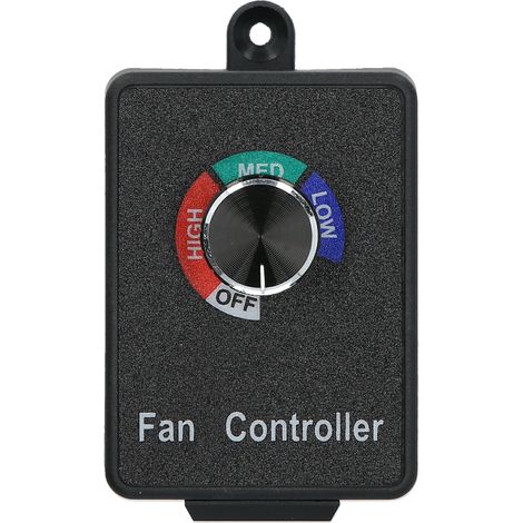 Variateur de vitesse progressif 120 V avec affichage à aiguille pour ventilateurs, lampes et outils électriques