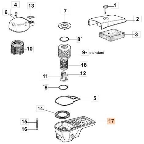 COUVERCLE D'EMBRAYAGE EMAK ORIGINAL 52020016