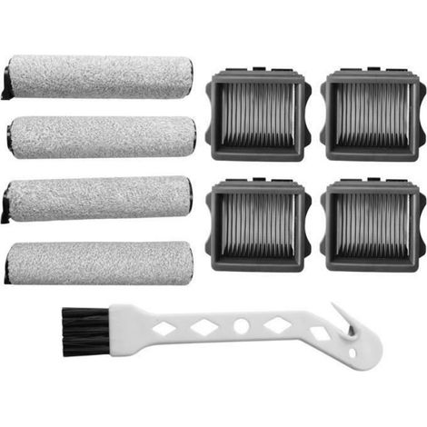 Kit Rechange Brosse Autonettoyante - Filtre HEPA - Pour Tineco IFloor 3 et One S3 - 1 Set