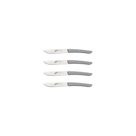 Berkel Set 4 Cuchillos para Steak Gris 11 cm Filo 2,25 mm (1/3)