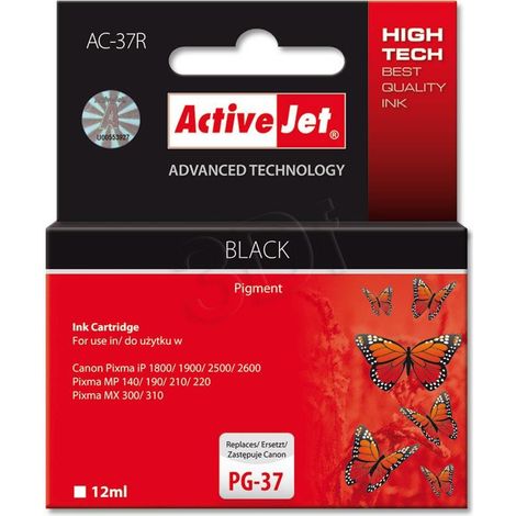 Activejet AC-37R cartucho de tinta Compatible Negro 1 pieza(s) (1/2)