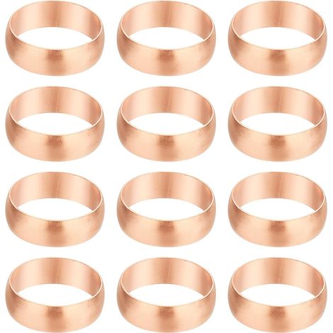8mm Tube Embouts de Manchons Compression OD, 6Pcs Kit d'Assortiment Raccords à Virole en Cuivre pour Gaz d'Eau d'Air - 20mm (1/5)