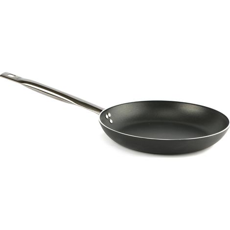 BALLARINI Padella Svasata Bassa 28 Cm Alluminio Nero