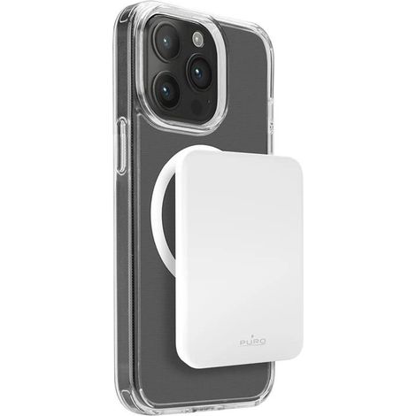 PURO Power Bank compatibile MagSafe “Mini Power Mag” per iPhone (1/4)