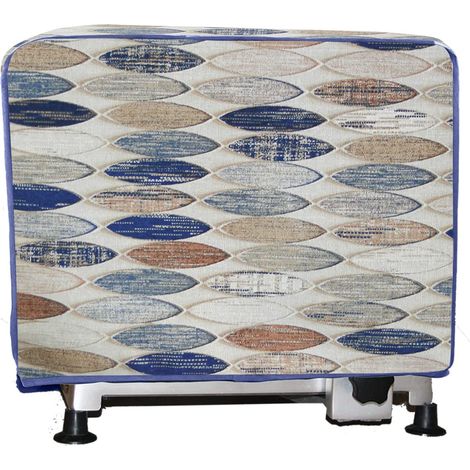 Copri affettatrice in cotone cm 43x56x31 Made in Italy (GEO BLU)
