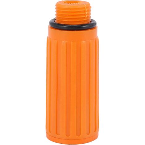 Bouchon d'huile plastique orange 16mm filetage mâle pour compresseur à air (1/5)