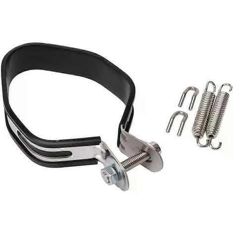 Kit d'échappement à bande étroite avec collier de serrage bout à bout pour moto - JXLGV (1/5)