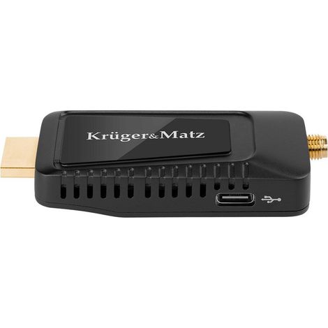 Tuner DVB-T2 HEVC H.265 mini vers HDMI Kruger&Matz (1/5)