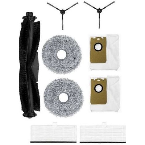 accessoires pour balayeuse Proscenic M9 : brosse principale, filtre et sacs à poussière (1/5)