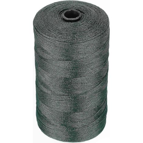 Corde en nylon vert foncé pour réparation d'épervier, ficelle marine polyvalente, 16x9x9 cm, lot unique (1/5)