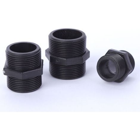 Paquet de 3 adaptateurs de pompe d'irrigation. raccords pour connecter les pompes aux systèmes de connexion de conduites d'eau 1.2 inches
