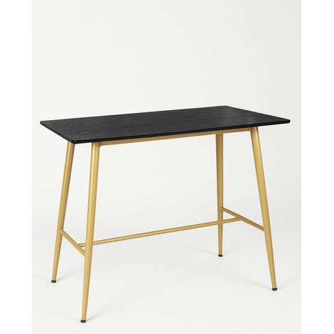 Mesas Bar - Mesa Yaguer 120 x 60 cm - Negro