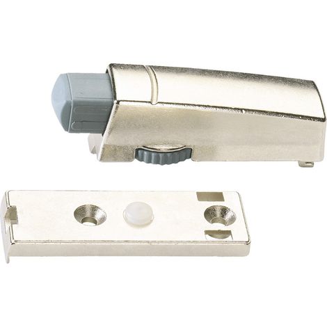 Hettich – Amortisseur de porte à visser silent system – Course réglable – Montage intérieur – Pour poids façade de 13.5 kg (1/2)