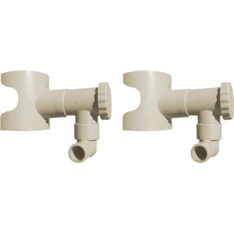 Récupérateur d'eau pour gouttière circulaire (Lot de 2)