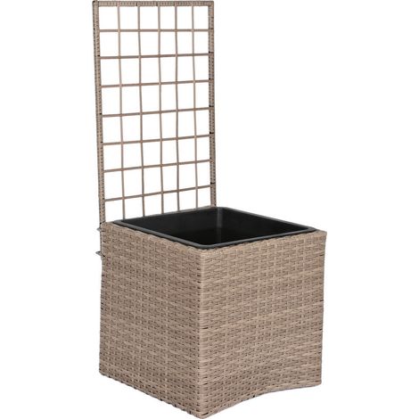 Macetero Ratan Sintetico Pp 78X48X116 Celosia (1/5)