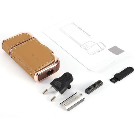 Rasoir électrique rechargeable pour hommes - Tondeuse à barbe et moustache portable (1/5)