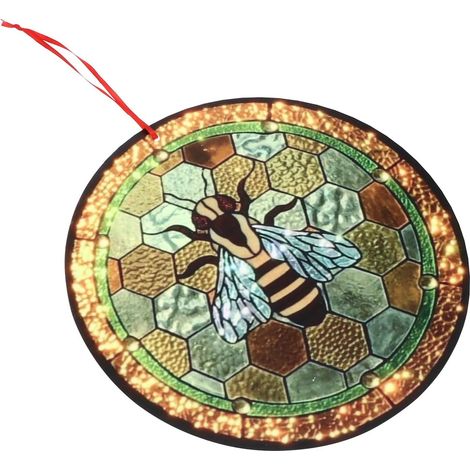 Ornement Suspendu Abeille en Acrylique Décoration Créative et Élégante Motif pour Fête ou Décoration Intérieure (1/5)