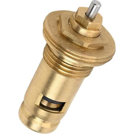 Thermostat pour robinet de radiateur M30 x 1,5 avec préréglage hydraulique, filetage G1/2, laiton pour systèmes de chauffage et radiateurs plats (1/5)