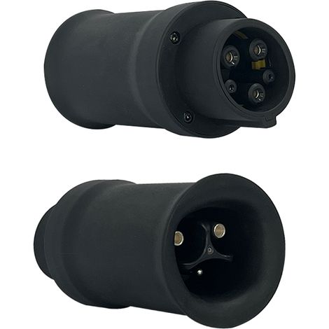 JATRHG Adaptateur Tesla vers Type 1 (J1772), Compatible avec Véhicules Électriques Type 1, Charge Sécurisée jusqu’à 80A 250V, Adaptateur de Charge pour Connecter un Chargeur Tesla à une Prise Type 1 M (1/3)