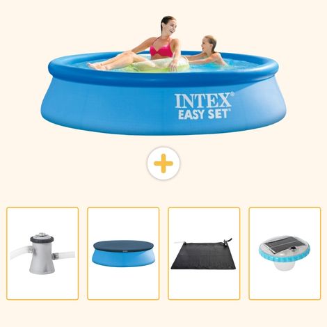 Intex Piscine Easy Set Ronde - 244x61 cm - 5-pièces S328 (1/5)