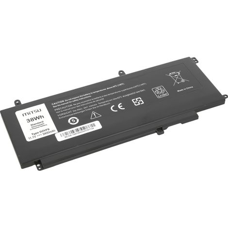 Batterie D2VF9 Dell Vostro 14 5459 Inspiron 15 7547 (1/4)