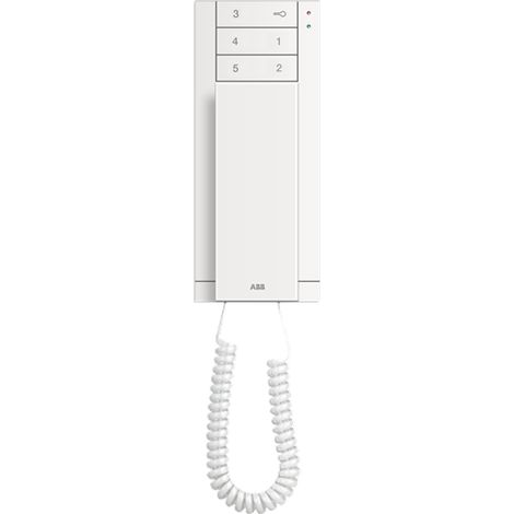 Welcome M Combine Audio 6 B.P.-Blanc 2TMA210050W0003 ABB M22001-W