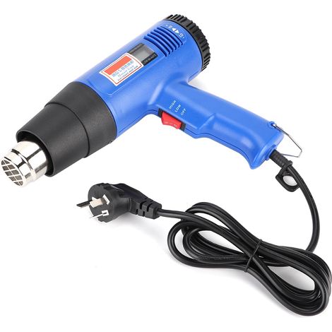 Pistolet à air chaud TW-107, double vitesse et température, outil industriel 220V avec fiche AU. (1/5)