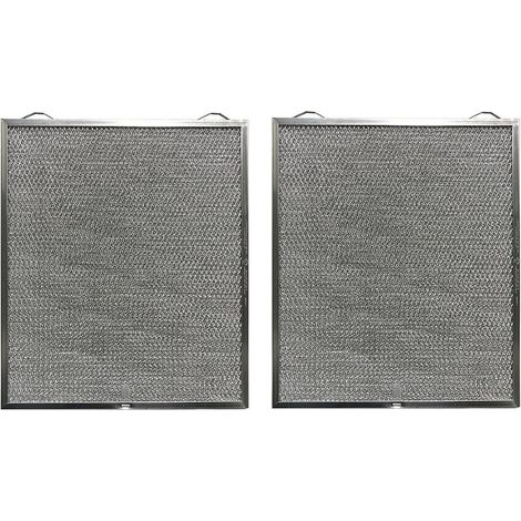 Set aus zwei hocheffizienten Aluminium-Dunstabzugshaubenfiltern (S99010436 / 99010436 / BKSA130WW) (1/4)