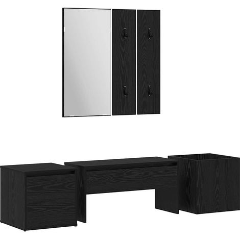 Maison Exclusive - Ensemble de meubles d'entrée 6 pcs Bois d'ingénierie (1/5)